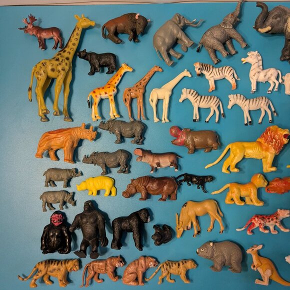 Wild Toy Animals Bundle 43 pieces - Picture 10 of 16